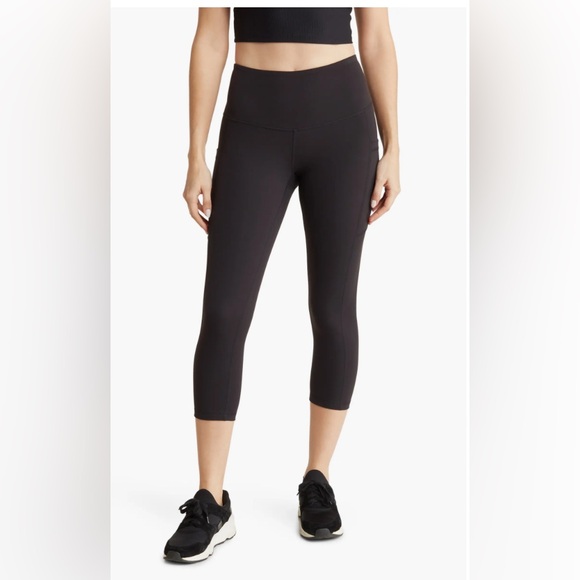 Z by Zella Perform High Waist Pocket Crop Leggings - Picture 1 of 10